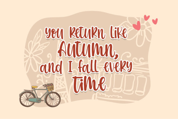 Autumn Lover Font Poster 2