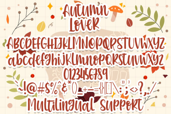 Autumn Lover Font Poster 5