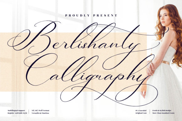 Berlishanty Calligraphy Font