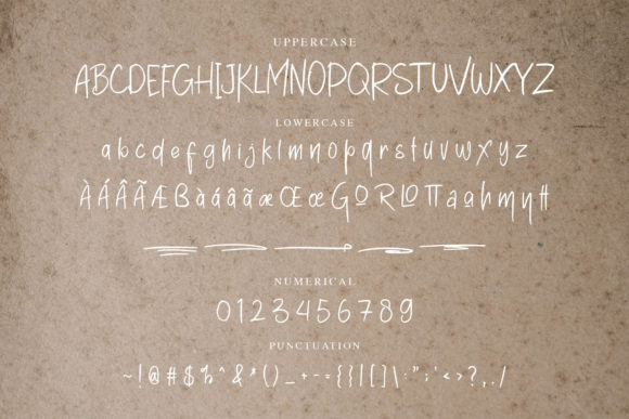 Bettani Antique Font Poster 6