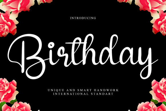 Birthday Font