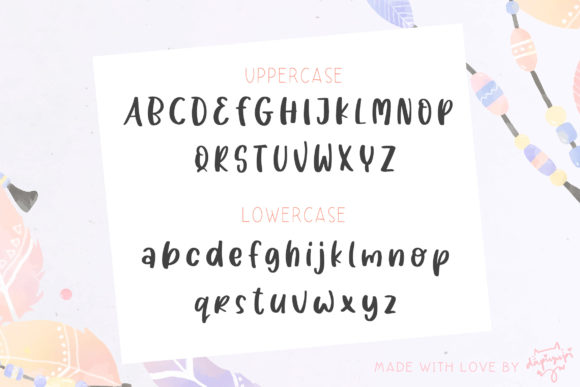 Bohemila Font Poster 2