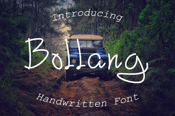 Bollang Font