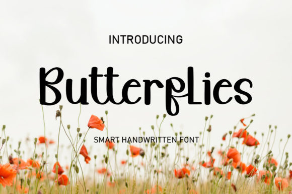 Butterflies Font