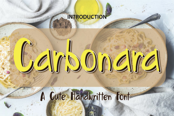 Carbonara Font