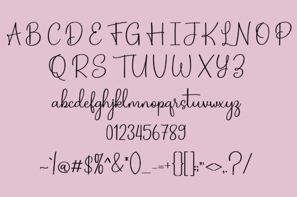 Cardamom Script Font Poster 10