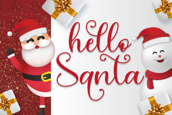 Christmas Theme Font Poster 5