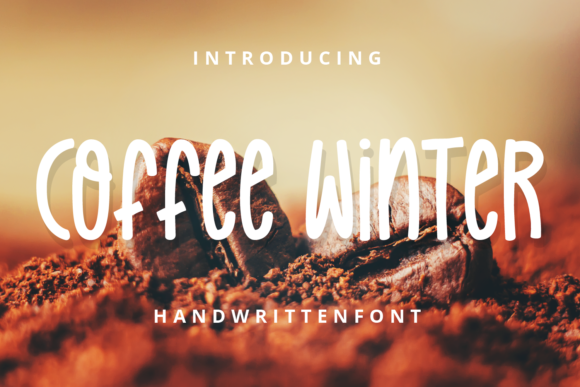 Coffee Winter Font Poster 1