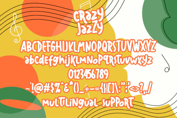 Crazy Jazzy Font Poster 4