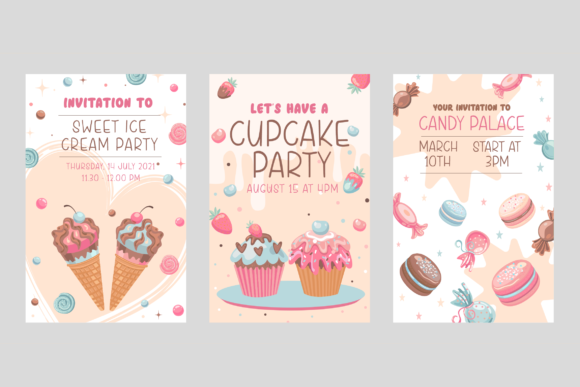 Cupcake Treats Font Poster 2