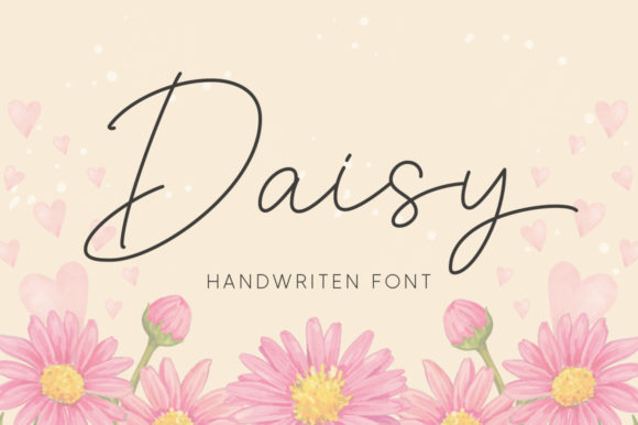 Daisy Font Poster 1