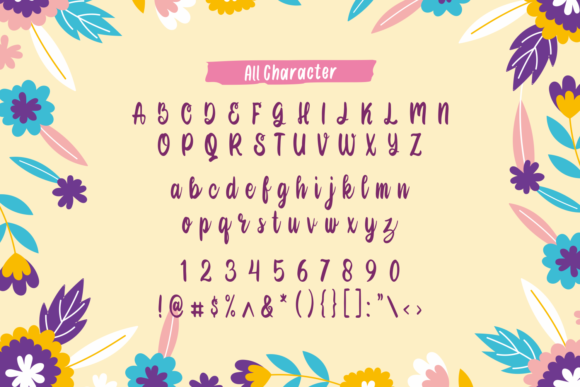 Deanita Font Poster 6