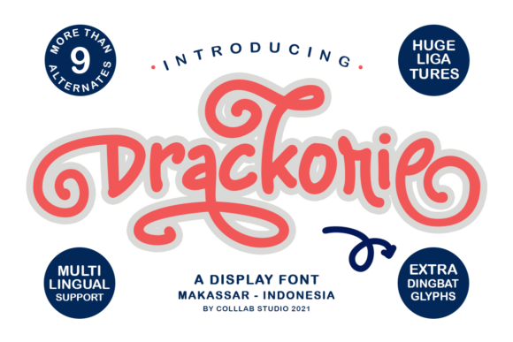 Drackorie Font Poster 1