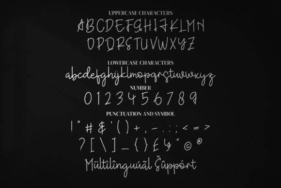 Eillayva Font Poster 6