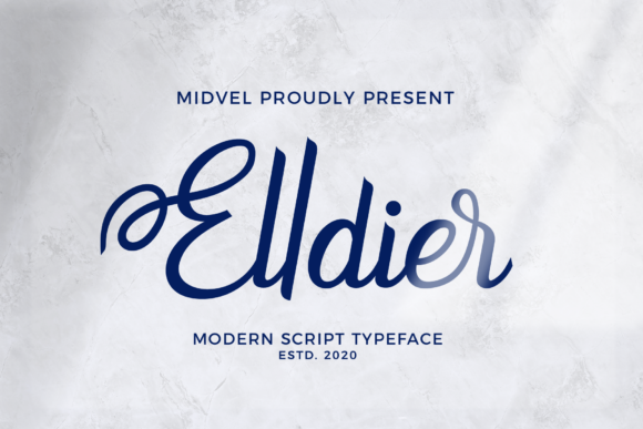 Elldier Font Poster 1