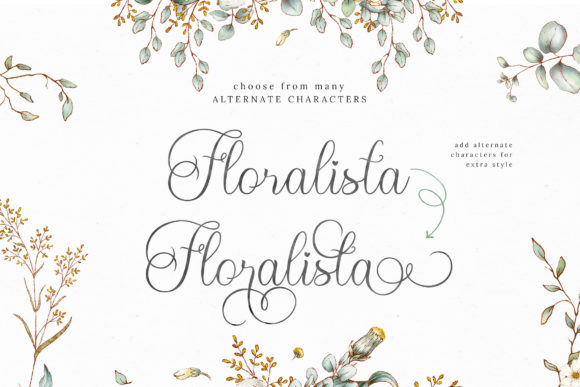 Fairytales Script Font Poster 5