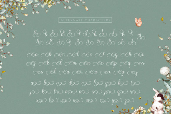 Fairytales Script Font Poster 7