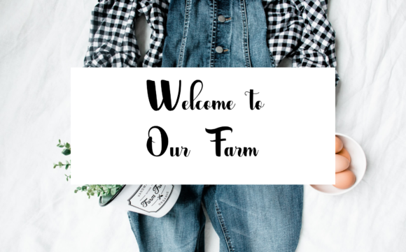 Farmhouse Font Poster 5