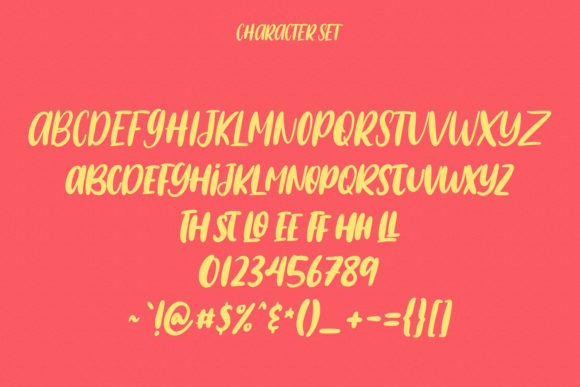 Florest Font Poster 8