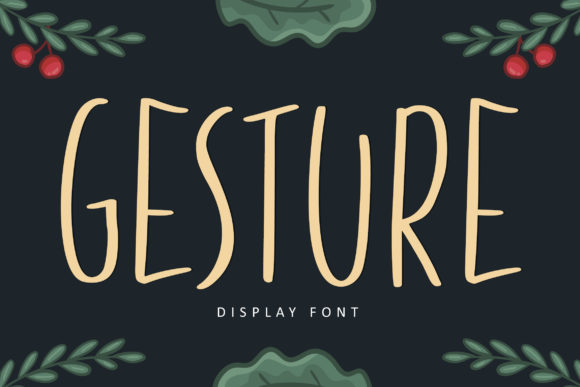 Gesture Font