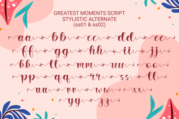 Greatest Moments Font Poster 11