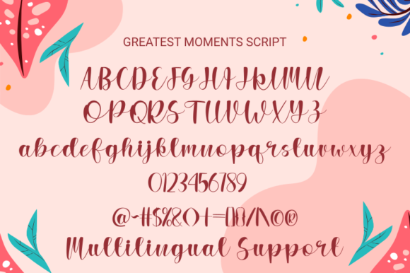 Greatest Moments Font Poster 10