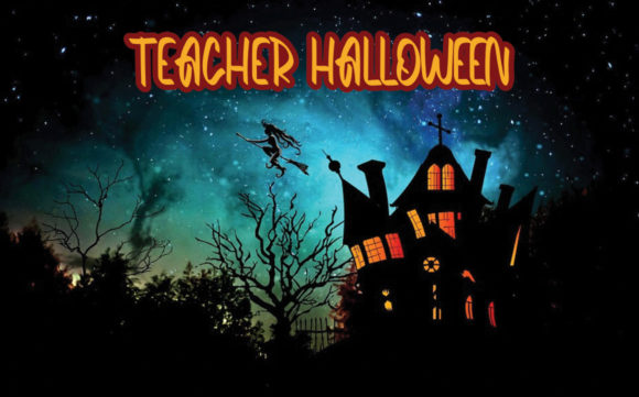 Halloween House Font Poster 4