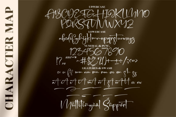 Handscript Signature Font Poster 9