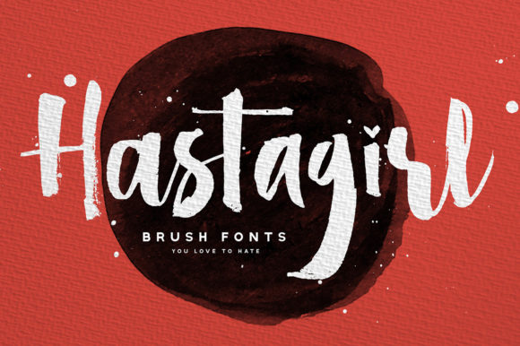 Hastagirl Font Poster 1