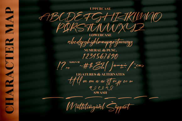 Hendycroft Signature Font Poster 10