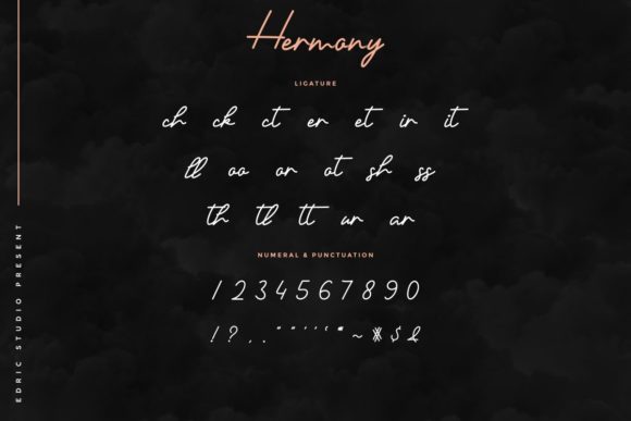 Hermony Font Poster 6