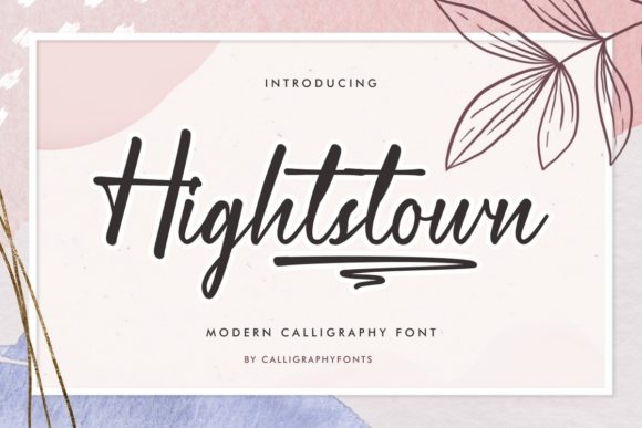 Hightstown Font