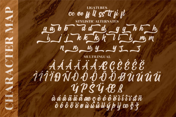 Hologram Kalenda Font Poster 12