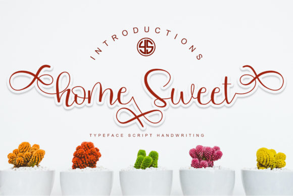 Home Sweet Font Poster 1