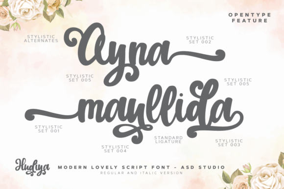 Hudiya Font Poster 8