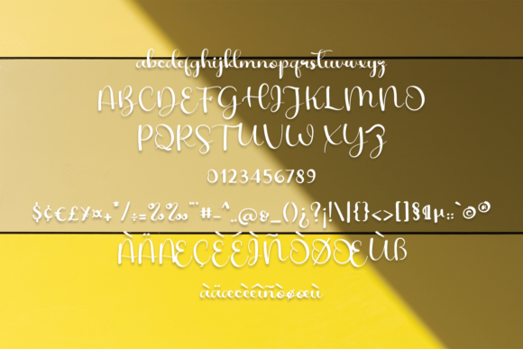 Jingga Font Poster 6