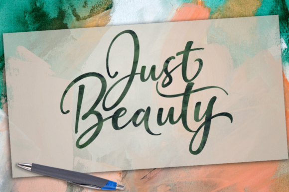 Just Beauty Font