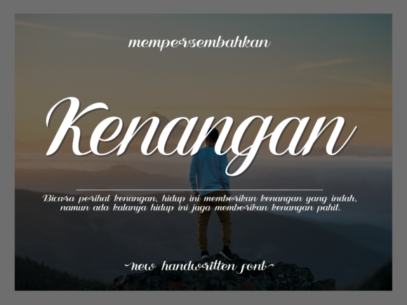 Kenangan Font