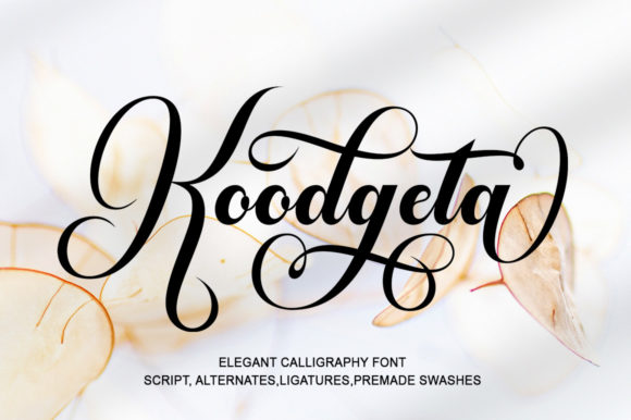 Koodgeta Font Poster 1