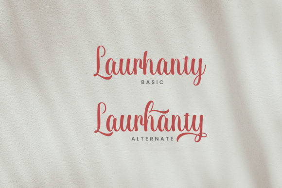 Laurhanty Font Poster 8