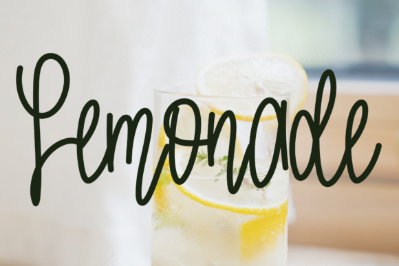 Lemonade Font Poster 1