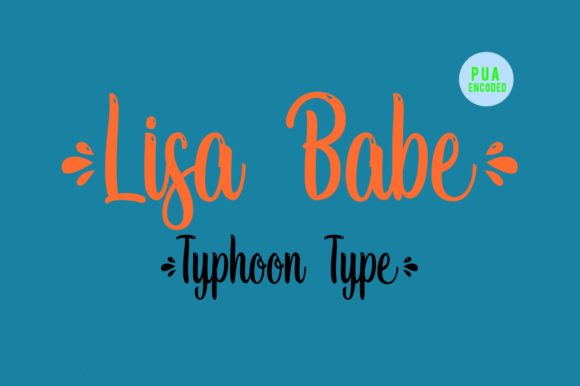 Lisa Babe Font Poster 3