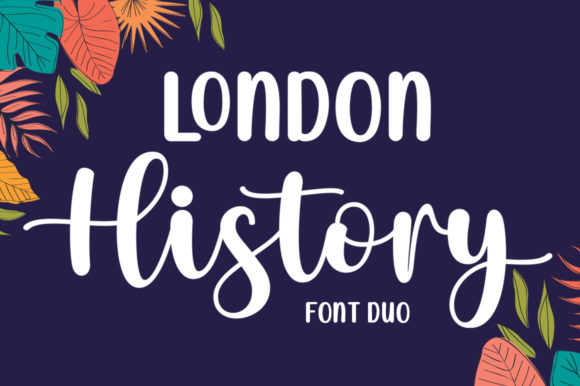 London History Duo Font Poster 9