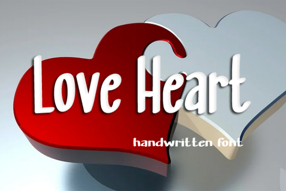 Love Heart Font - Font Canyon