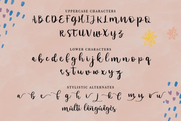 Luckylove Font Poster 10