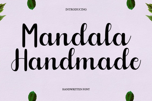 Mandala Handmade Font