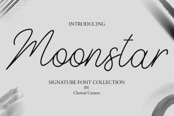 Moonstar Font Poster 1