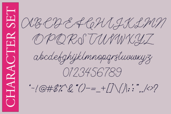 Moonstar Font Poster 3