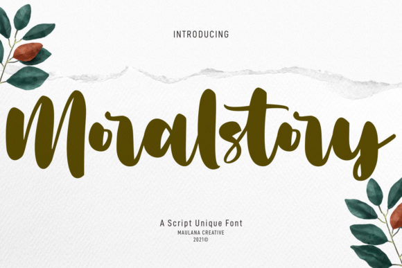 Moralstory Font