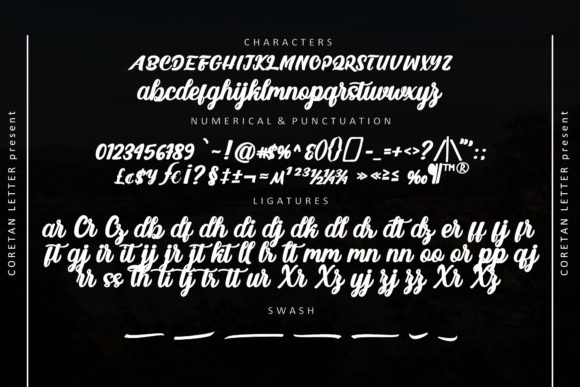 Morgantara Font Poster 7